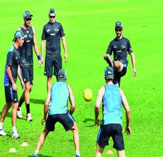 New Zealand squad | न्यूझीलंड संघाचा कसून सराव