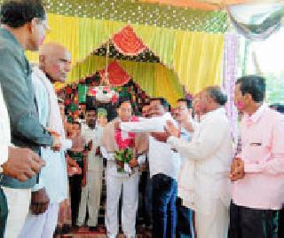 Govind Meshram felicitated | गोविंद मेश्राम यांचा सत्कार