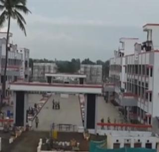 VIDEO: 'Parsbaug' with 150 ft tall temple in Shirpur | VIDEO : शिरपुरात साकारतेय १५० फूट उंच मंदिरासह ‘पारसबाग’