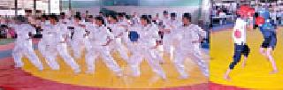 Raise the state-level Wushu Championship title | राज्यस्तरीय वुशू अजिंक्यपद स्पर्धेत चुरस Raise the state-level Wushu Championship title | राज्यस्तरीय वुशू अजिंक्यपद स्पर्धेत चुरस