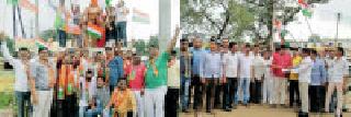 Deoria-Tirodaya dalliance on military performance | सैन्य कामगिरीवर देवरी-तिरोड्यात जल्लोष Deoria-Tirodaya dalliance on military performance | सैन्य कामगिरीवर देवरी-तिरोड्यात जल्लोष
