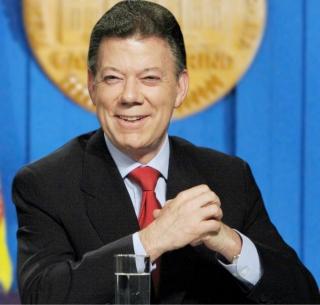 Colombian President Juan Santosana declares Nobel Peace Prize | कोलंबियाचे अध्यक्ष जुआन सँटोसना 'शांततेचे' नोबेल जाहीर