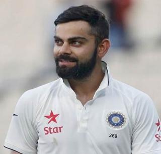 Virat's unbeaten century helped the first day's play to stop at 267 | विराटच्या नाबाद शतकामुळे पहिल्या दिवसाचा खेळ २६७ वर थांबला