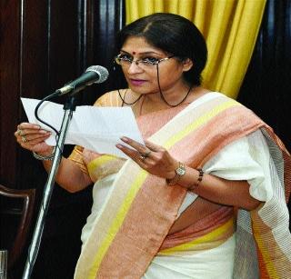 RuPa Ganguly, Ganeshan, has been sworn in as Rajya Sabha member | रूपा गांगुली, गणेशन यांना राज्यसभा सदस्यत्वाची शपथ