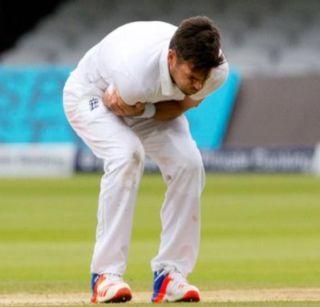 James Anderson out of the first Test against India | भारताविरूद्धच्या पहिल्या कसोटीतून जेम्स अॅंडरसन बाहेर