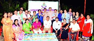 Felicitated Nashik Road IMA members | नाशिकरोड आयएमए सदस्यांचा सत्कार