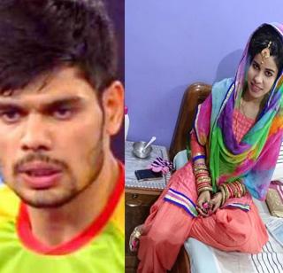 Rohit Chillar of Bengaluru Bulls in Pro Kabaddi arrested for wife's suicide | प्रो कबड्डीतल्या बंगळुरू बुल्सच्या रोहित चिल्लरला पत्नीच्या आत्महत्येप्रकरणी अटक