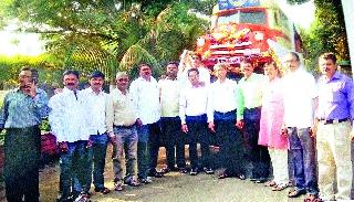 Welcome to Saint Gadge Baba Sanitary Palikhi Rath in Nashik | संत गाडगे बाबा स्वच्छता पालखी रथाचे नाशिकमध्ये स्वागत Welcome to Saint Gadge Baba Sanitary Palikhi Rath in Nashik | संत गाडगे बाबा स्वच्छता पालखी रथाचे नाशिकमध्ये स्वागत