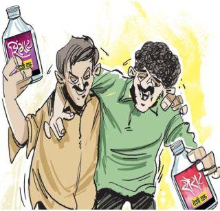 Now the indigenous drunkenness will also be 'sirat' and 'zynga' | आता देशी दारुही होणार 'सैराट' आणि 'झिंगाट'