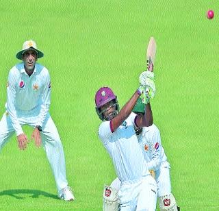 Braithwaite moves towards the century | ब्रेथवेटची शतकाकडे वाटचाल