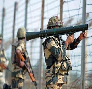 Pakistan has shown off the knees, white flags against BSF jawans | BSF जवानांपुढे पाकिस्तानने टेकले गुडघे, सफेद झेंडे दाखवत घेतली माघार