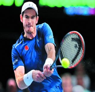 Andy Murray's brilliant title | अँडी मरेचे दिमाखदार जेतेपद