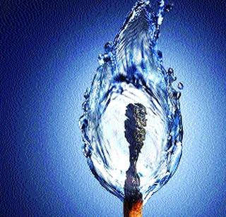 Flammable water | ज्वलनशील पाणी Flammable water | ज्वलनशील पाणी