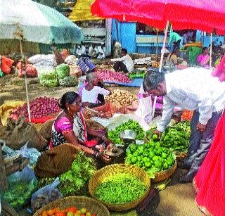 The nondescript market deteriorated | नोटाबंदीचे बाजारावर सावट The nondescript market deteriorated | नोटाबंदीचे बाजारावर सावट