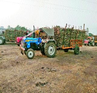 The transportation of sugarcane will now take place from the tractor | उसाची वाहतूक होणार आता ट्रॅक्टरगाडीतून