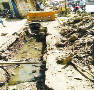 The wreckage of the municipality | पालिकेच्या उफरट्या कारभराचा फटका The wreckage of the municipality | पालिकेच्या उफरट्या कारभराचा फटका