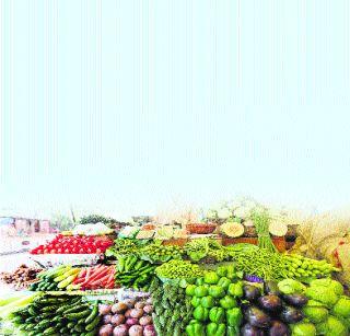 The rate of vegetable prices declined in APMS due to non-blocking | नोटाबंदीमुळे एपीएमसीत भाजीपाल्याचे दर घसरले