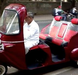 VIDEO: Rickshaw, my heavy, made Ferrari | VIDEO : रिक्षा माझी भारी, तिचीच केली फेरारी 