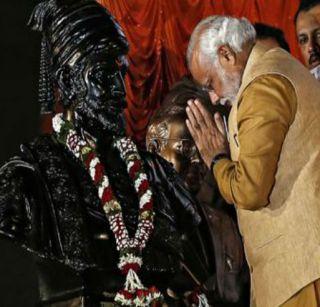 Bhavibhujan of Shiv Sammamak, Pune Metro at the hands of Prime Minister Modi | पंतप्रधान मोदींच्या हस्ते शिवस्मारक, पुणे मेट्रोचं भूमिपूजन