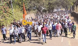 Kichi Front of Ichalkaranjat Yugramakkha | इचलकरंजीत यंत्रमागधारकांचा किल्ली मोर्चा