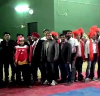 The grand opening of the first National Cara Kati Samu Championship | पहिल्या राष्ट्रीय कारा काती सामू अजिंक्यपद स्पर्धेचे शानदार उद्घाटन