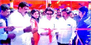 Thackeray's inauguration of school | ठाकरे यांच्या हस्ते शाळेचे लोकार्पण