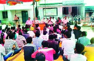 Winter camp in peth college | पेठ महाविद्यालयात हिवाळी शिबिर Winter camp in peth college | पेठ महाविद्यालयात हिवाळी शिबिर