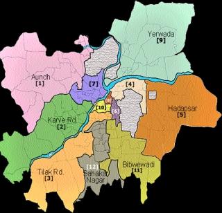 Six District Maps Digital | सहा जिल्ह्यांचे नकाशे डिजिटल