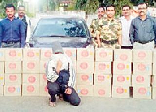 6 lakh 88 thousand liquor seized in Desaiiganj | ६ लाख ८८ हजारांची दारू देसाईगंजमध्ये जप्त