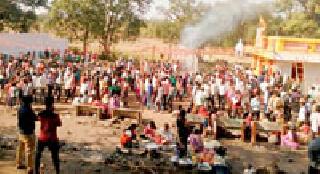 Thousands of devotees of Shree Shekteh Gayamukh took Darshan | श्रीक्षेत्र गायमुखचे हजारो भाविकांनी घेतले दर्शन