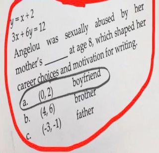 In Mathematics homework, questions about sex | गणिताच्या होमवर्कमध्ये विचारला सेक्ससंबंधी प्रश्न