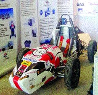 Student made Formula 'gas car' | विद्यार्थ्यांनी बनवली फॉर्म्युला ‘वायू कार’