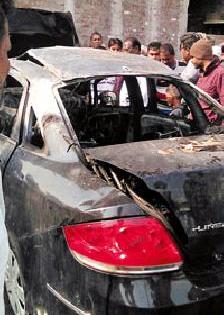 Fire the car in the fire | आगीत कार भस्मसात Fire the car in the fire | आगीत कार भस्मसात