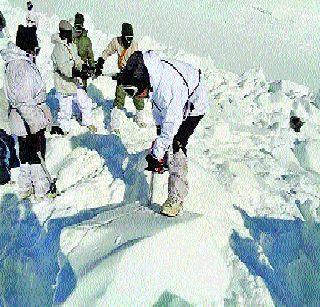 The death of the soldiers under snowballing is sad | बर्फाखाली दबून जवानांचे मृत्यू होणे खेदजनक