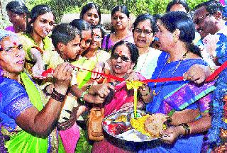 Digital Anganwadi inaugurated at Musalgaon | मुसळगाव येथे डिजिटल अंगणवाडीचे उद्घाटन