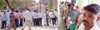 Chargesheet filed 151 nomination papers on the same day | चामोर्शीत एकाच दिवशी १५१ उमेदवारी अर्ज दाखल Chargesheet filed 151 nomination papers on the same day | चामोर्शीत एकाच दिवशी १५१ उमेदवारी अर्ज दाखल
