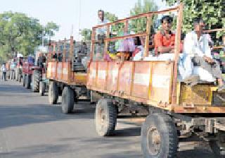 1200 families in the search for employment | रोजगाराच्या शोधात १२०० कुटुंब परप्रांतात