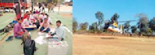 Polling parties depart: | पोलिंग पार्ट्या रवाना : Polling parties depart: | पोलिंग पार्ट्या रवाना :