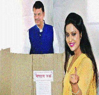 Spontaneous voting everywhere in the state | राज्यात सर्वत्र उत्स्फूर्त मतदान