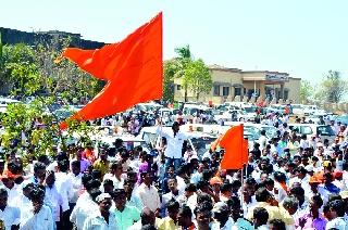 Saffron storm in Ratnagiri | रत्नागिरीत भगवे वादळ