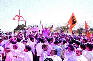 BJP's Shivsena domination in Chandwad taluka | चांदवड तालुक्यात भाजपा शिवसेनेचे वर्चस्व