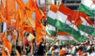 Congress-Army alliance victory in tri-match | तिरंगी लढतीत काँग्रेस-सेना युतीचा विजय Congress-Army alliance victory in tri-match | तिरंगी लढतीत काँग्रेस-सेना युतीचा विजय