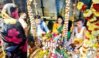 Mahapuja of Markandeshwar: | मार्कंडेश्वराची महापूजा : Mahapuja of Markandeshwar: | मार्कंडेश्वराची महापूजा :