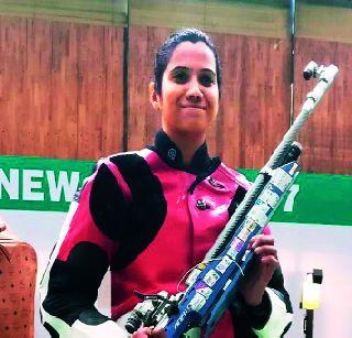Pooja Ghatkar's 10 meter air rifle bronze in World Cup shootout | विश्वचषक नेमबाजीत पूजा घाटकरला १० मीटर एअर रायफलचे कांस्य Pooja Ghatkar's 10 meter air rifle bronze in World Cup shootout | विश्वचषक नेमबाजीत पूजा घाटकरला १० मीटर एअर रायफलचे कांस्य