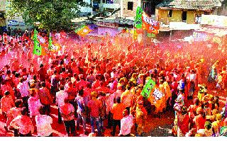 Kesari storm in south Maharashtra | दक्षिण महाराष्ट्रात केशरी वादळ