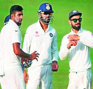 Team India fails to make accurate use of DRS during fielding | क्षेत्ररक्षणादरम्यान डीआरएसचा अचूक वापर करण्यात टीम इंडिया अपयशी Team India fails to make accurate use of DRS during fielding | क्षेत्ररक्षणादरम्यान डीआरएसचा अचूक वापर करण्यात टीम इंडिया अपयशी