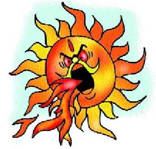Life time disrupted due to rise in temperature | तपमान वाढल्याने जनजीवन विस्कळीत Life time disrupted due to rise in temperature | तपमान वाढल्याने जनजीवन विस्कळीत