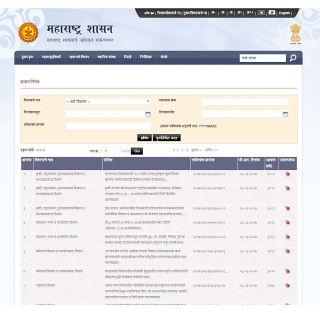 Maharashtra Government website | महाराष्ट्र शासनाची वेबसाईट