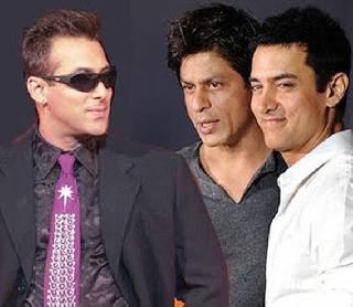 Shah Rukh Khan, Amir, Salman became the number one | शाहरुख, आमिरला पछाडत सलमान बनला नंबर एक