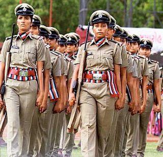 ... she took with the 18-month-old baby police training | ...तिने 18 महिन्यांच्या बाळासोबत घेतली पोलीस ट्रेनिंग